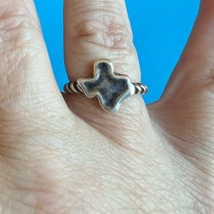 RETIRED Texas Twisted Band Ring